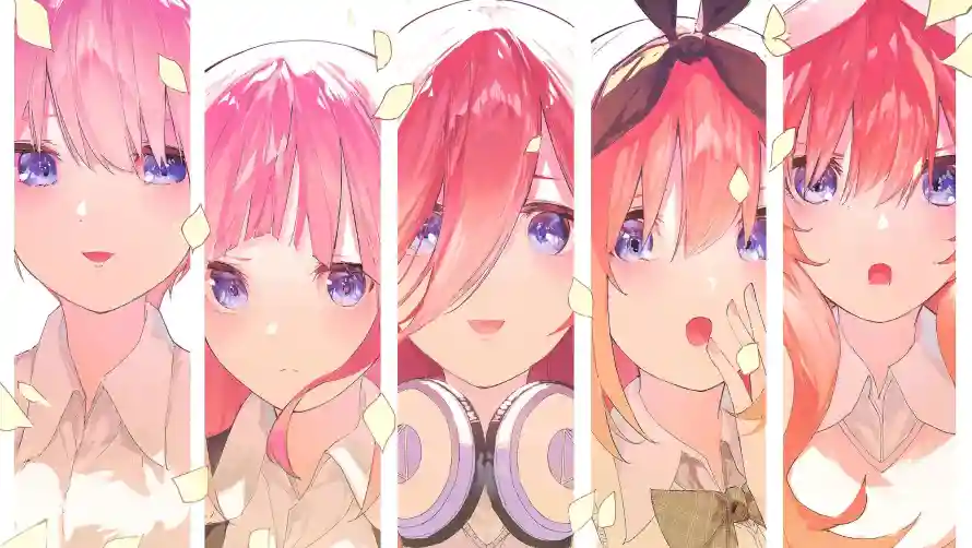 2k动漫壁纸-五姐妹 - 五等分-中野一花「哲风壁纸」