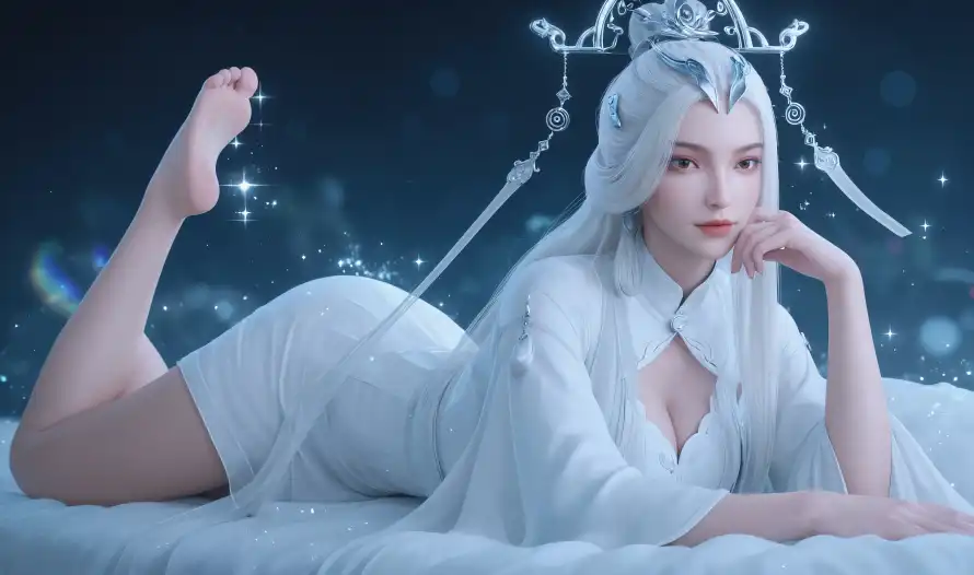 3k剑来壁纸-国漫 - 古风美女-星空背景「哲风壁纸」