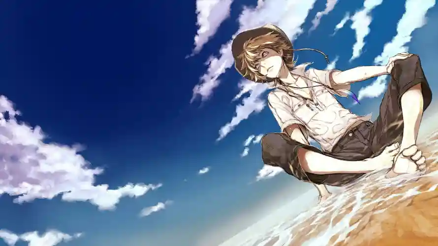 4k男孩壁纸 - 二次元 - 动漫角色 - 夏日插画「哲风壁纸」