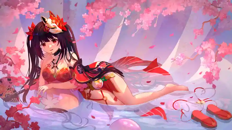 4k可爱壁纸-樱花 - 萌妹-可爱风「哲风壁纸」