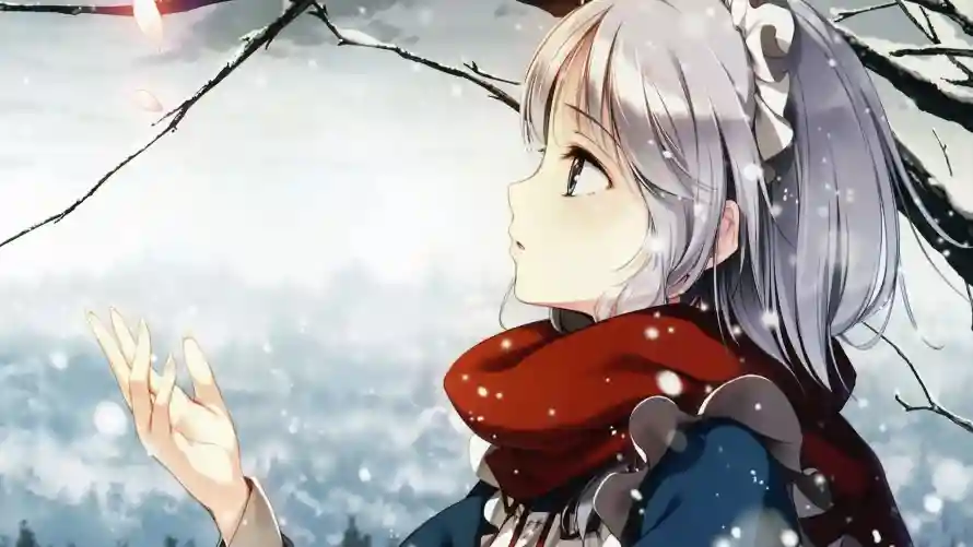 2k东方壁纸-二次元 - 东方角色-冬季雪景「哲风壁纸」