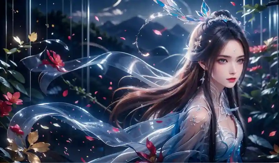 6k横屏壁纸-诛仙 - 陆雪琪-Ai绘画「哲风壁纸」