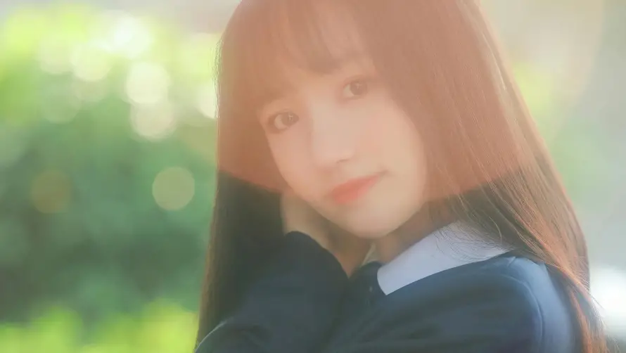 2k校园壁纸-清新 - 清纯-美女「哲风壁纸」