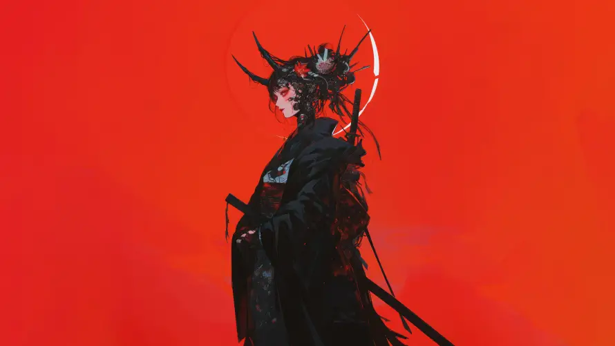 8kAI壁纸-美女 - AI美女-奇幻装扮「哲风壁纸」