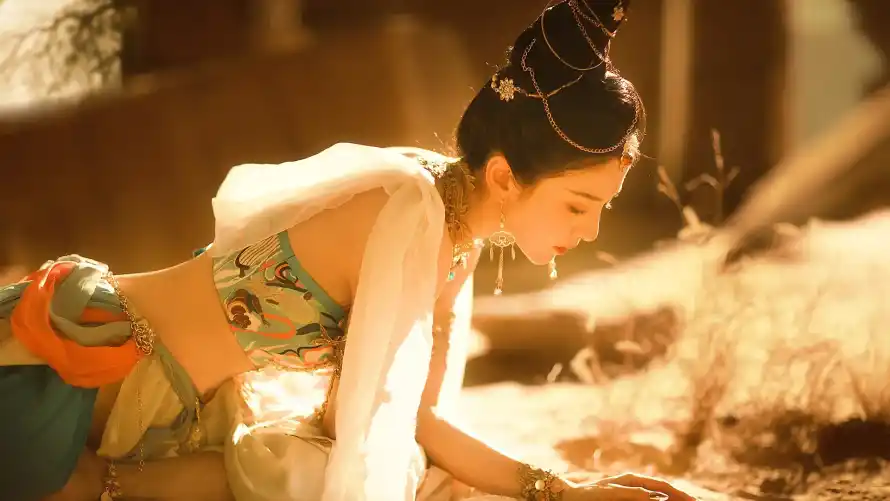 2k古风壁纸-美女 - 敦煌风-古风美女「哲风壁纸」