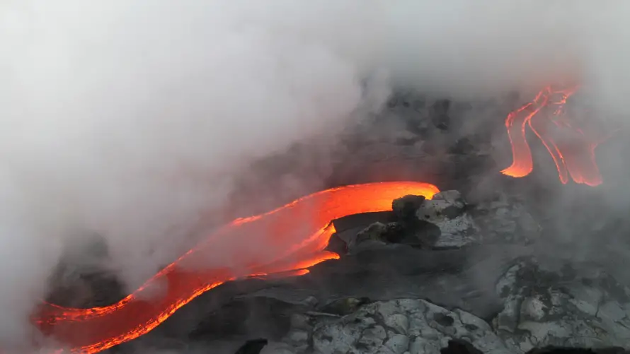 4k岩浆壁纸-火山 - 自然-地质奇观「哲风壁纸」