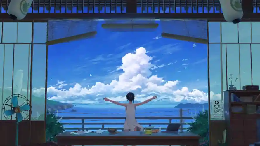2k女孩壁纸-二次元 - 动漫背景-少女插画「哲风壁纸」