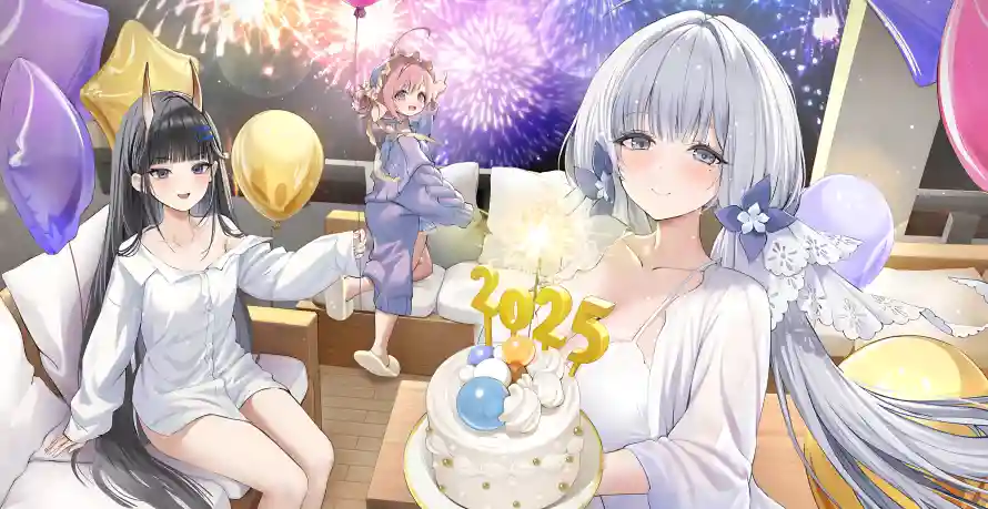 4k动漫壁纸-二次元 - 双角色-少女插画「哲风壁纸」