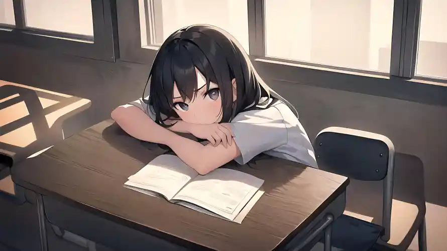 5k女孩壁纸-安静 - 少女-美丽「哲风壁纸」