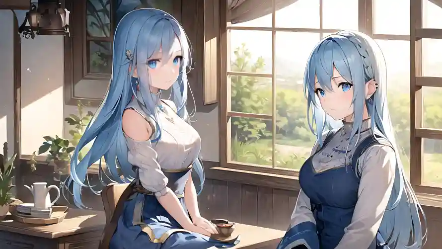 5k可爱壁纸-安静 - 少女-美丽「哲风壁纸」