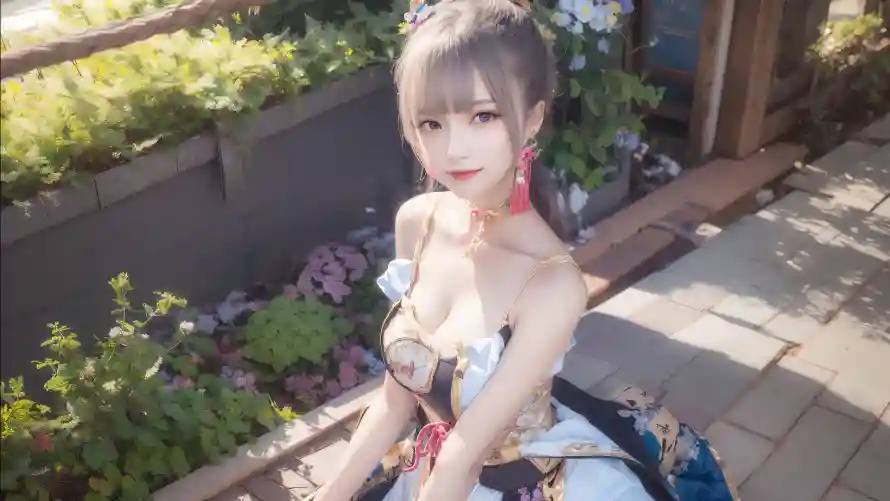 2k少女壁纸-cos - 少女摄影-户外写真「哲风壁纸」
