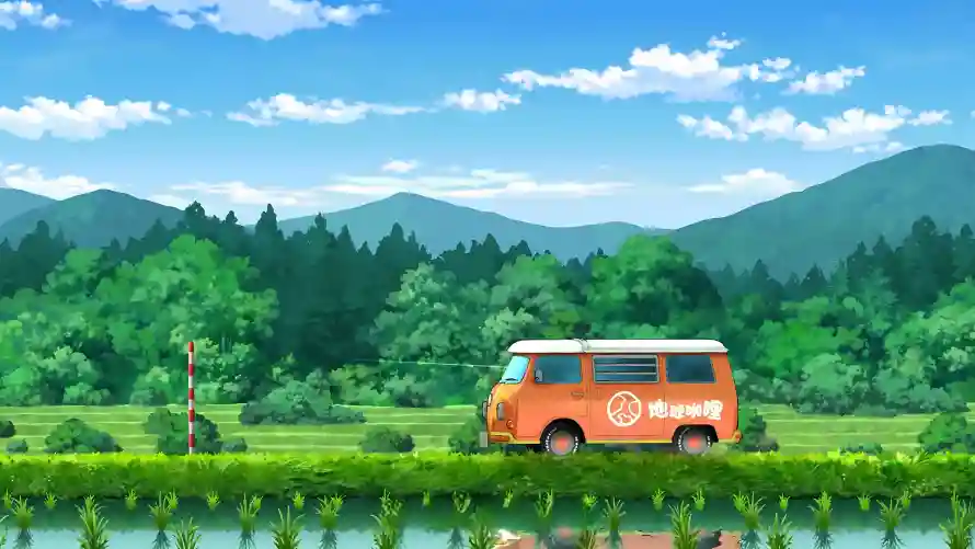 2k公路旅行壁纸-动漫场景 - 清新画风-田野青山「哲风壁纸」 2k公路旅行壁纸-动漫场景 - 清新画风-田野青山「哲风壁纸」