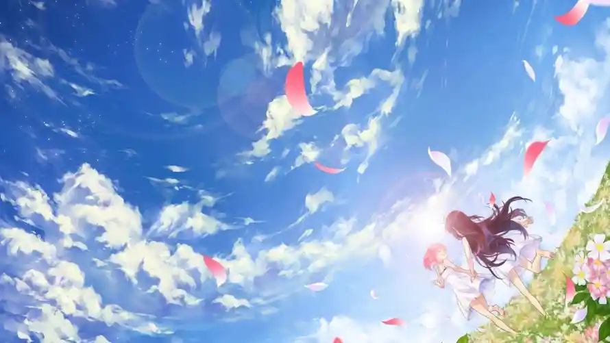 2k动漫壁纸-动漫场景 - 天空飘带-少女角色「哲风壁纸」