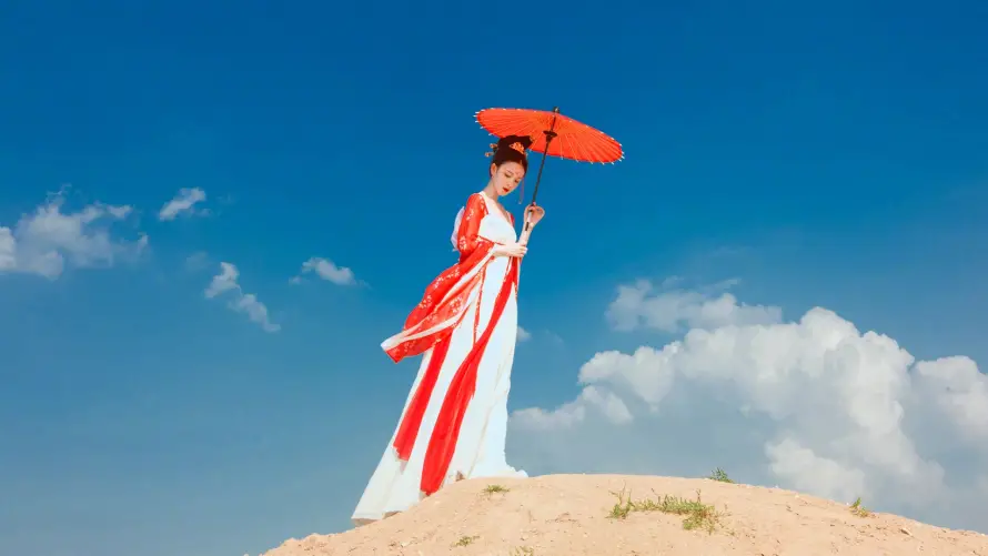 2k古风壁纸-美女 - 古装服饰-古风美女「哲风壁纸」