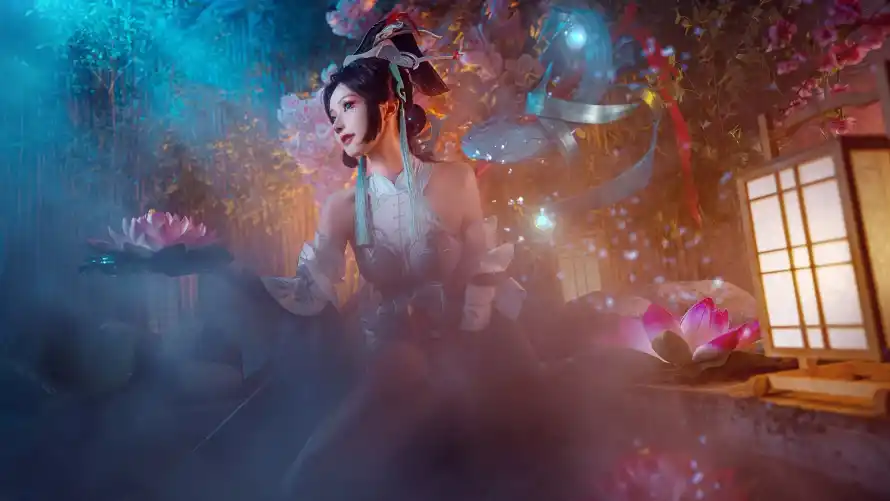 2k王者壁纸-游戏cos - 古风背景图片-王者角色壁纸「哲风壁纸」
