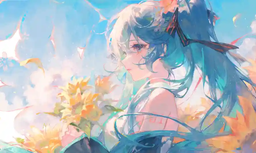 3k初音壁纸-壁纸 - 二次元-初音未来「哲风壁纸」