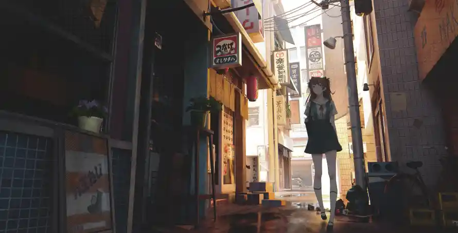 4k动漫壁纸-eva - 明日香-动漫角色「哲风壁纸」