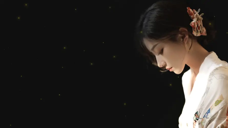 2k光影壁纸-美女 - 光影夜影-光影艺术「哲风壁纸」