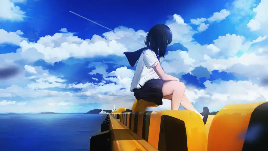 4k少女壁纸-jk - jk少女-动漫场景「哲风壁纸」