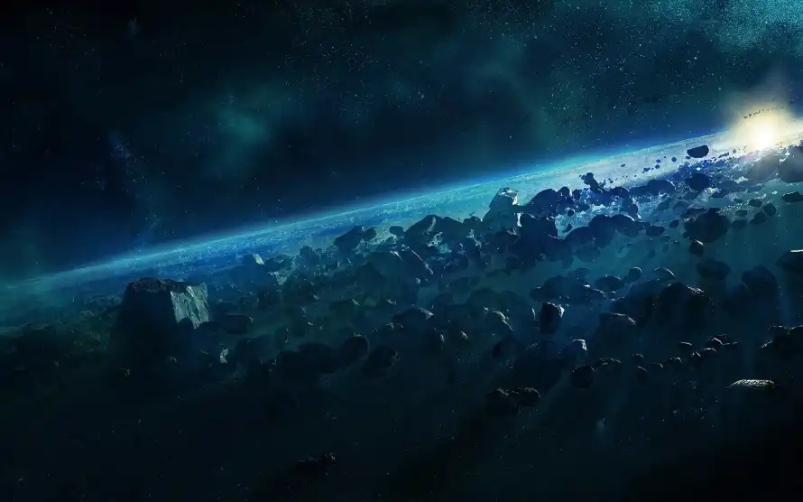 2k星云壁纸-科幻 - 宇宙背景-星尘太空「哲风壁纸」