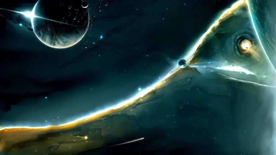 2k星体壁纸-艺术 - 太空美学-宇宙幻想「哲风壁纸」