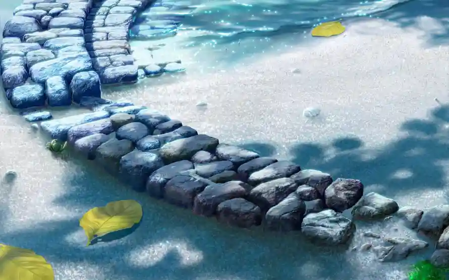 2k创意壁纸-小径 - 水面-波纹「哲风壁纸」