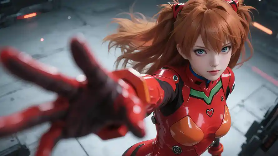 4k战士壁纸-eva - 明日香-美少女「哲风壁纸」