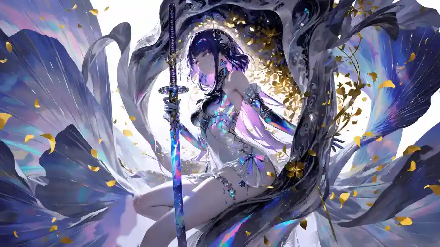 4k原神壁纸 - 武士刀 - 动漫少女 - 动漫插画「哲风壁纸」 4k原神壁纸 - 武士刀 - 动漫少女 - 动漫插画「哲风壁纸」