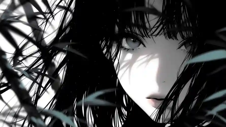 4k水墨壁纸-国风美女 - 水墨国风-水墨插图「哲风壁纸」