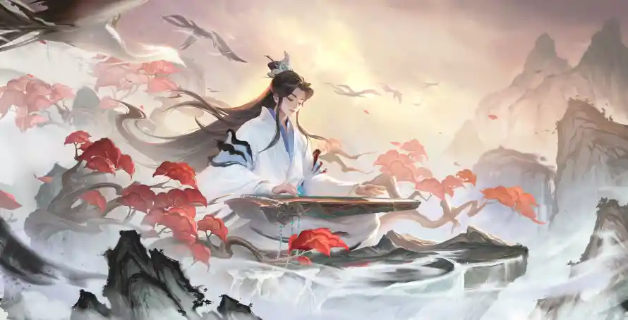 8k古风意境壁纸-山水风景 - 意境背景-意境风景「哲风壁纸」