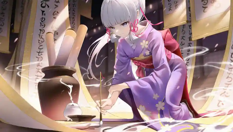 8k原神壁纸-国风 - 稻妻-二次元「哲风壁纸」