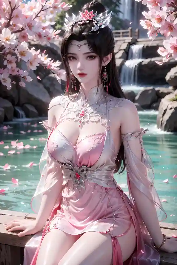 4k仙逆壁纸 - 国漫 - 古风美人 - 山水背景「哲风壁纸」