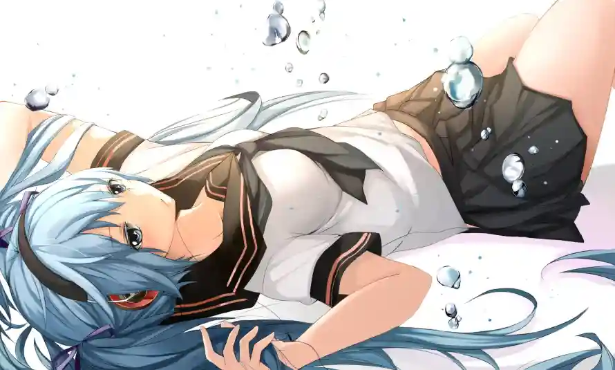 2k校服壁纸-二次元 - 初音未来-动漫角色「哲风壁纸」