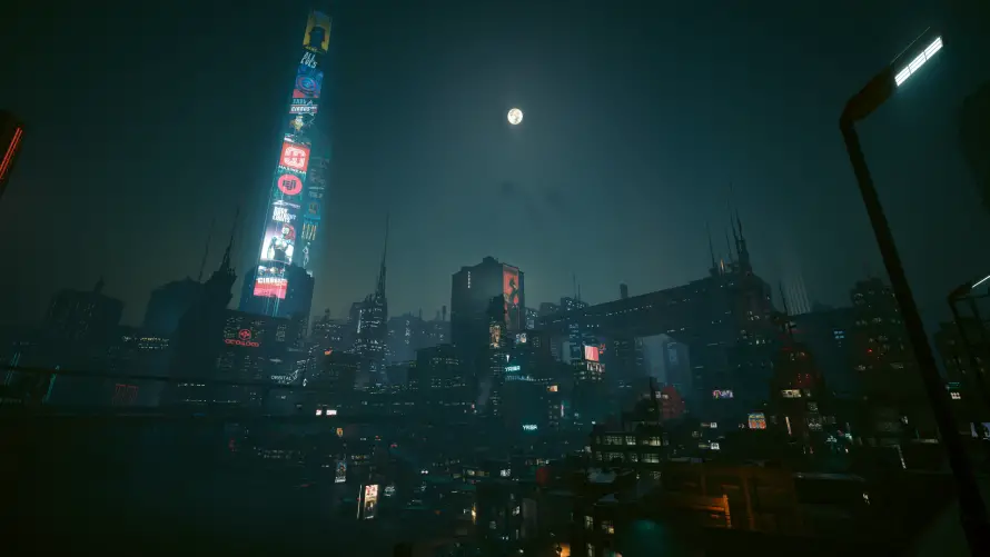 2k科幻壁纸-都市 - 2077-未来都市「哲风壁纸」