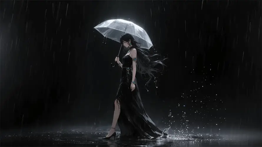 4k女孩壁纸 - 二次元 - 水花飞溅 - 长裙女孩「哲风壁纸」 4k女孩壁纸 - 二次元 - 水花飞溅 - 长裙女孩「哲风壁纸」
