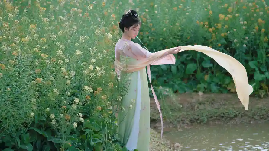 4k古装壁纸-美女 - 传统服饰-古典美人「哲风壁纸」