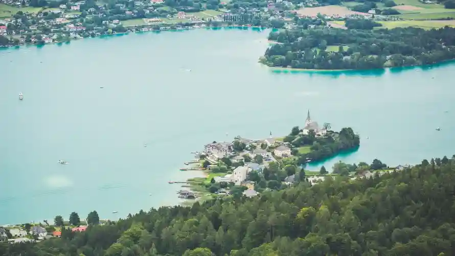 4k自然壁纸-风景 - 乡村背景-宁静水域「哲风壁纸」