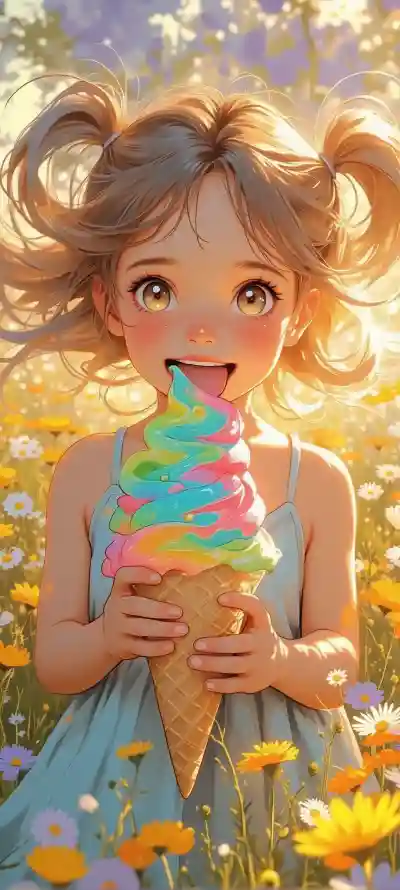 4k夏天壁纸 - 彩色 - 童趣 - 花海「哲风壁纸」