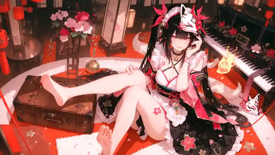 3k动漫壁纸-少女 - 日式-美女「哲风壁纸」