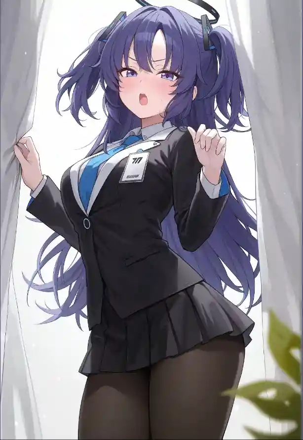 4k美女壁纸 - 美腿 - 制服美腿 - 动漫角色「哲风壁纸」