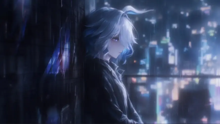 2k原神壁纸-雨 - 雨夜-芙宁娜「哲风壁纸」