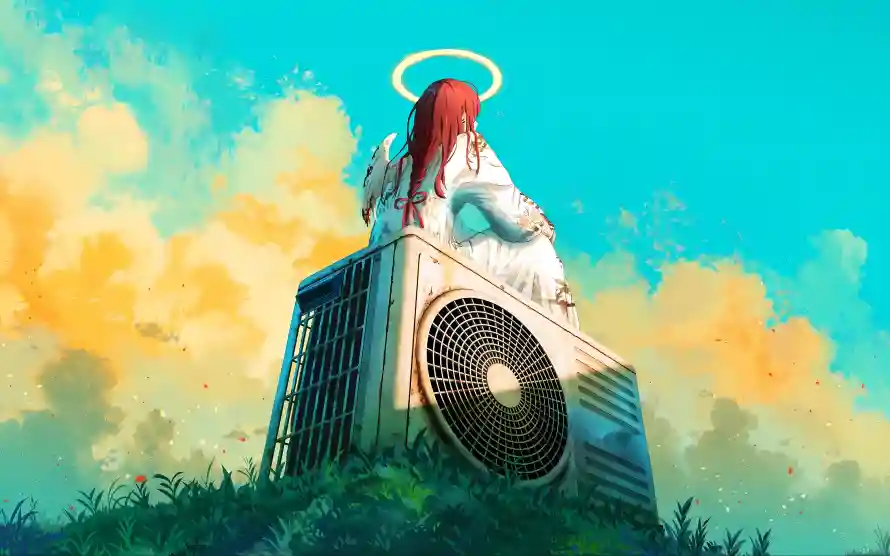 3k动漫壁纸-天使 - 奇幻-清新「哲风壁纸」
