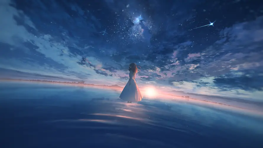 4k动漫壁纸-少女 - 动漫少女-动漫插画「哲风壁纸」