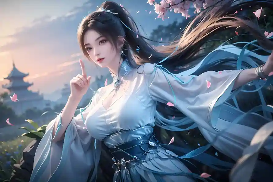 3k国漫壁纸-美女 - 东方美学-仙侠风格「哲风壁纸」