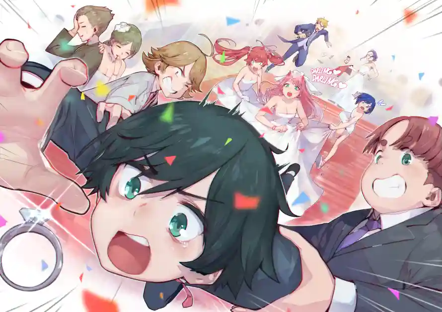 4k02壁纸-婚礼 - 国防队02-darling「哲风壁纸」