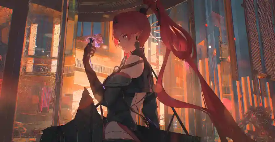 5k动漫壁纸-少女 - 精美-鸣潮「哲风壁纸」