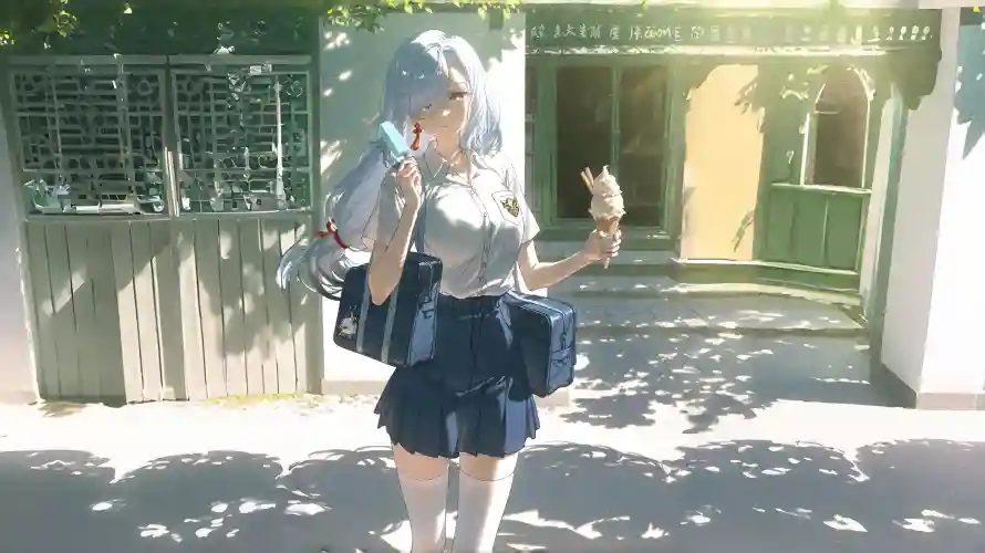 4k少女壁纸-鹤 - 鹤少女-动漫少女「哲风壁纸」