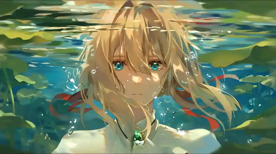 4k少女壁纸-薇 - 水中-蓝眼「哲风壁纸」 4k少女壁纸-薇 - 水中-蓝眼「哲风壁纸」