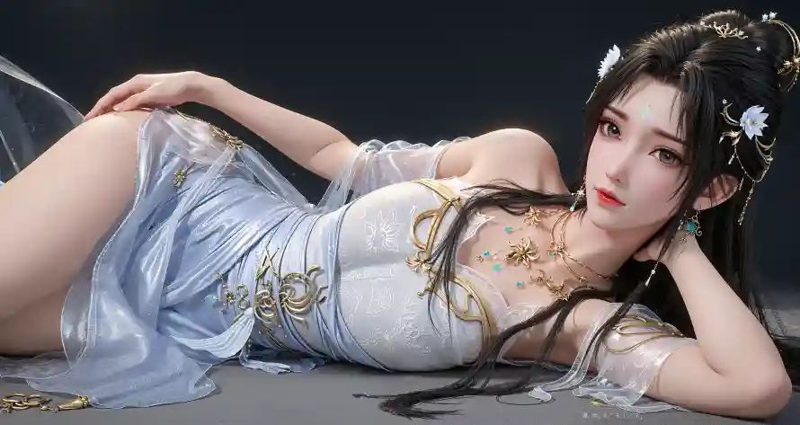 3k月蝉壁纸-清漪 - 双角色-动漫美女「哲风壁纸」