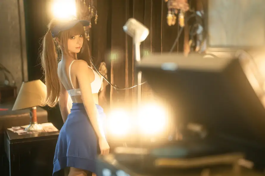 5k光影壁纸-写真 - 少女-性感「哲风壁纸」